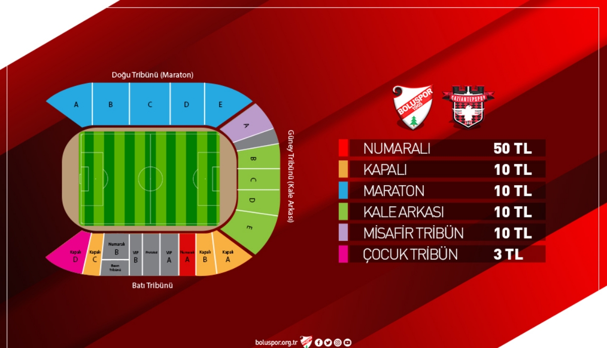 GAZİANTEPSPOR MAÇININ BİLETLERİ SATIŞA ÇIKTI