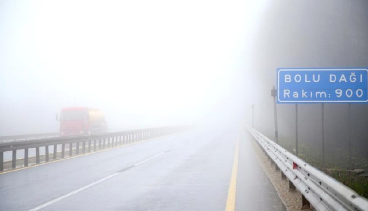 Görüş Mesafesi 20 Metreye Kadar Düştü