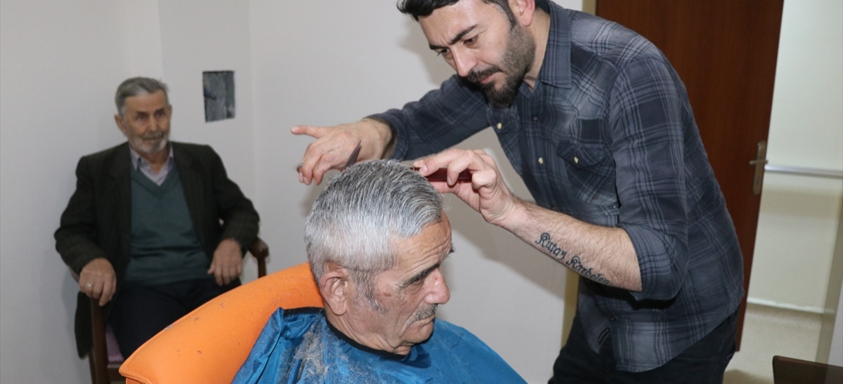 Huzurevi sakinlerinin 