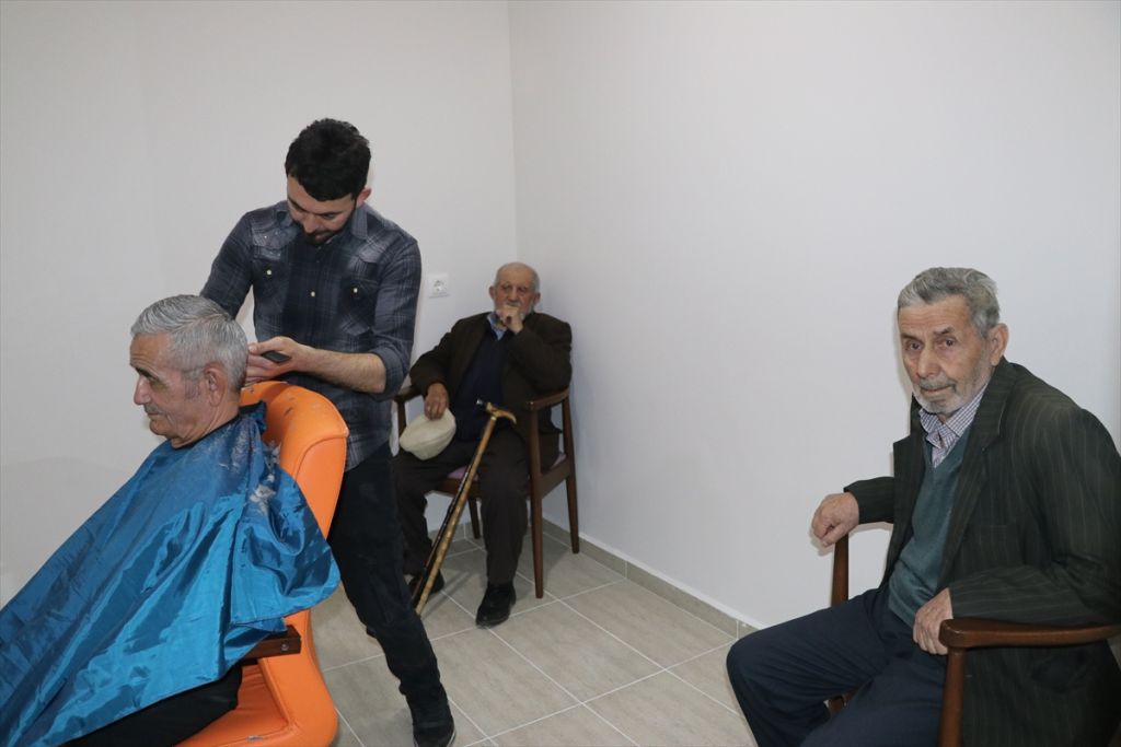 Huzurevi sakinlerinin 