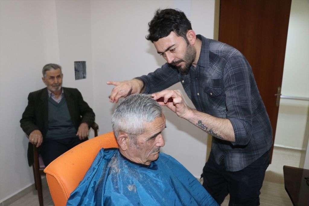 Huzurevi sakinlerinin 