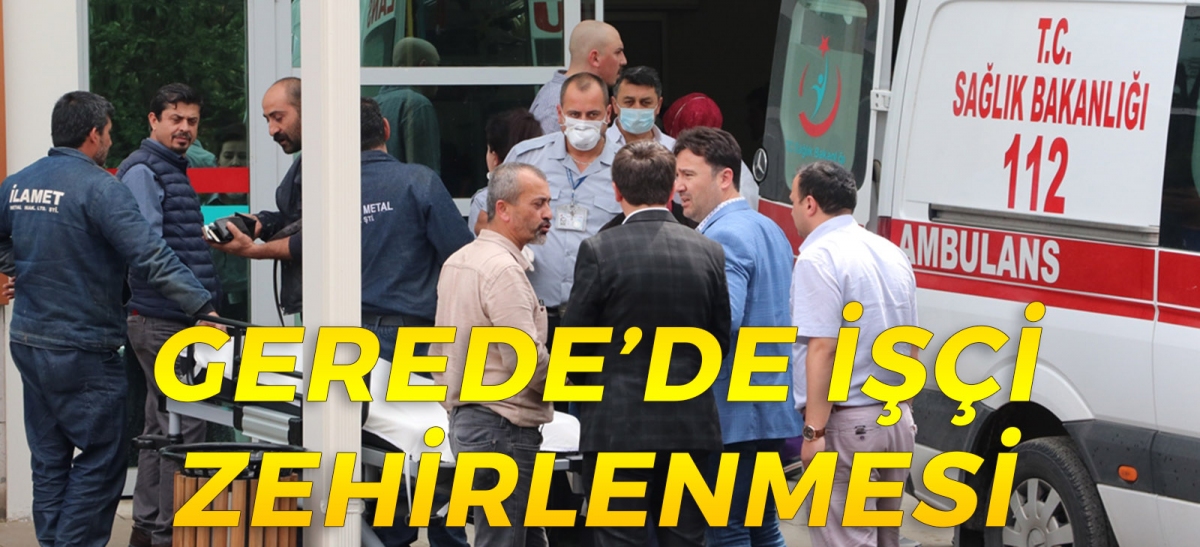 İşçiler zehirlendi