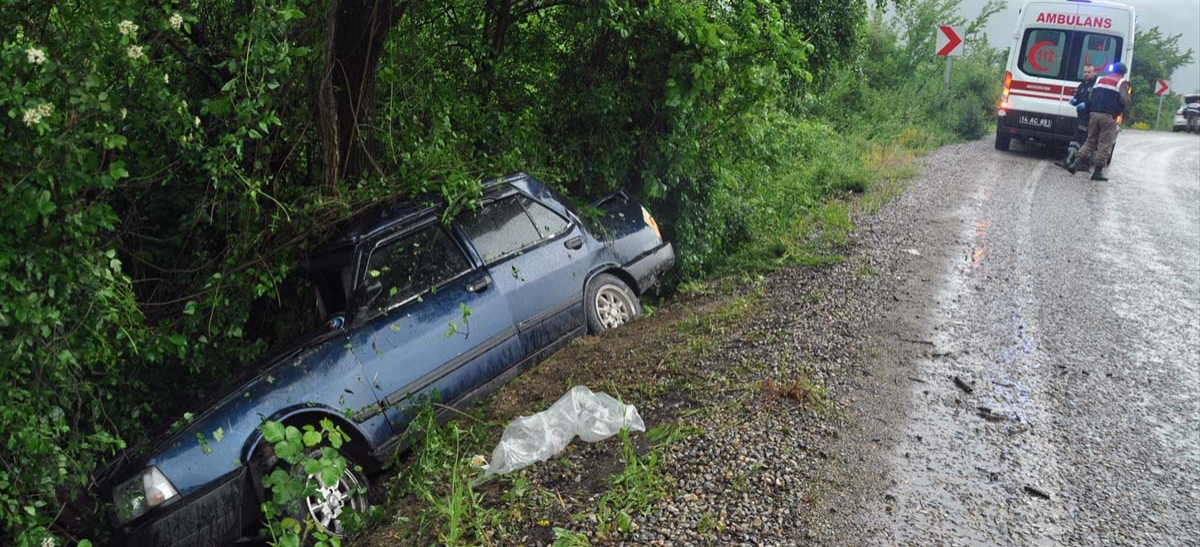 Mengen'de trafik kazası: 4 yaralı