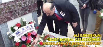 Bolu Milletvekili Ali Ercoşkun: "İzzet Baysal geleceğimizi aydınlatmaya devam ediyor"