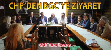 CHP'den BGC'ye ZİYARET