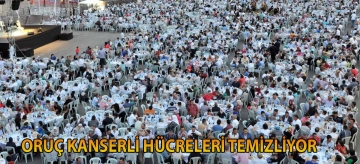 ORUÇ KANSERLİ HÜCRELERİ TEMİZLİYOR