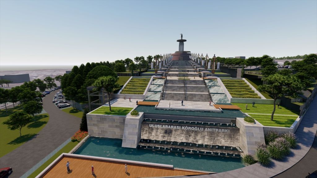 Köroğlu heykeli, 5 bin kilometreden 17 tırla getirilecek