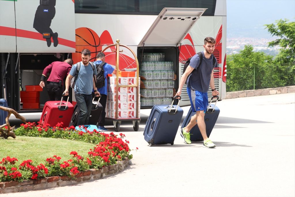 Ümit Milli Erkek Basketbol Takımı Bolu'da kampa girdi