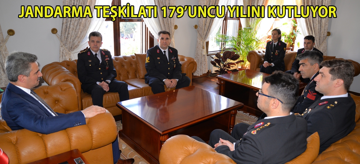 JANDARMA TEŞKİLATI 179'UNCU YILINI KUTLUYOR