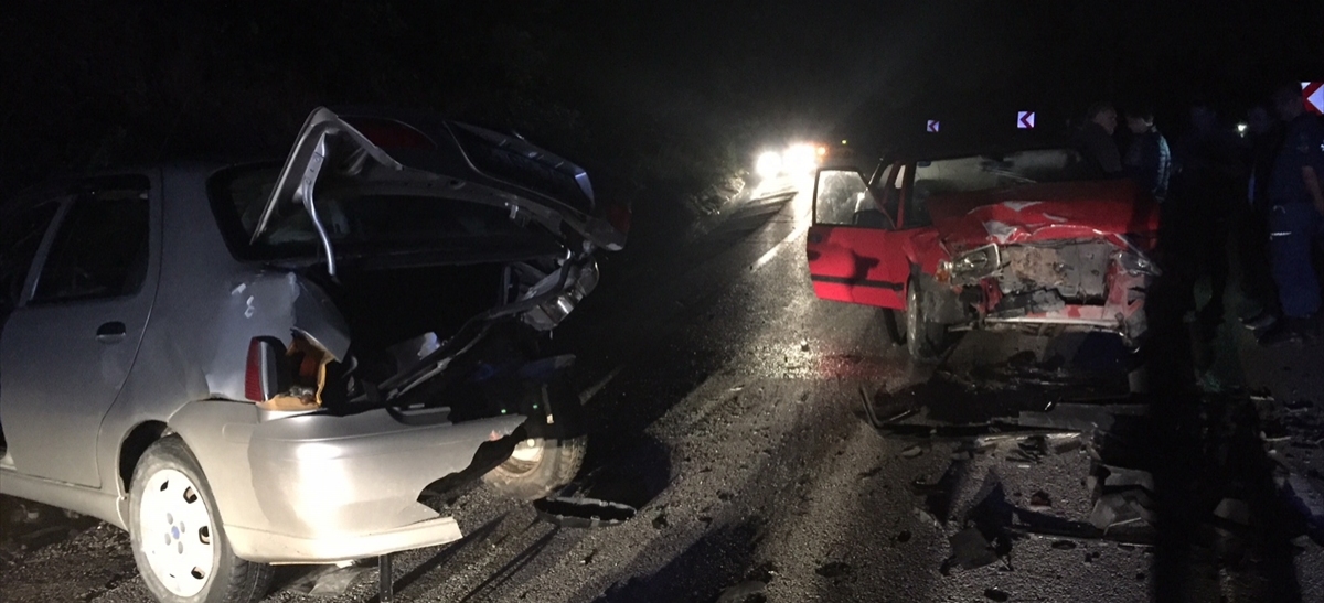 Yine Abant yolu yine kaza....