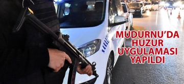 Mudurnu'da huzur uygulaması yapıldı