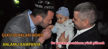 ÜLKÜ OCAKLARI'NDAN ANLAMLI KAMPANYA