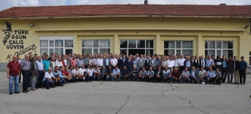 Özel İdare'de çalışanlar bayramlaştı