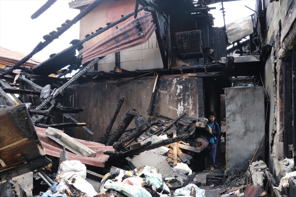 Bayramda evsiz kaldılar