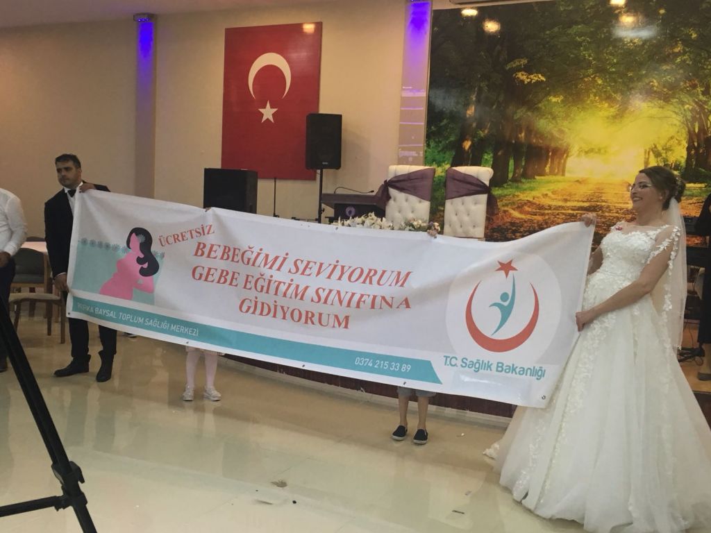 DOKTOR GELİN VE DAMATTAN GEBE OKULUNA DAVET VAR