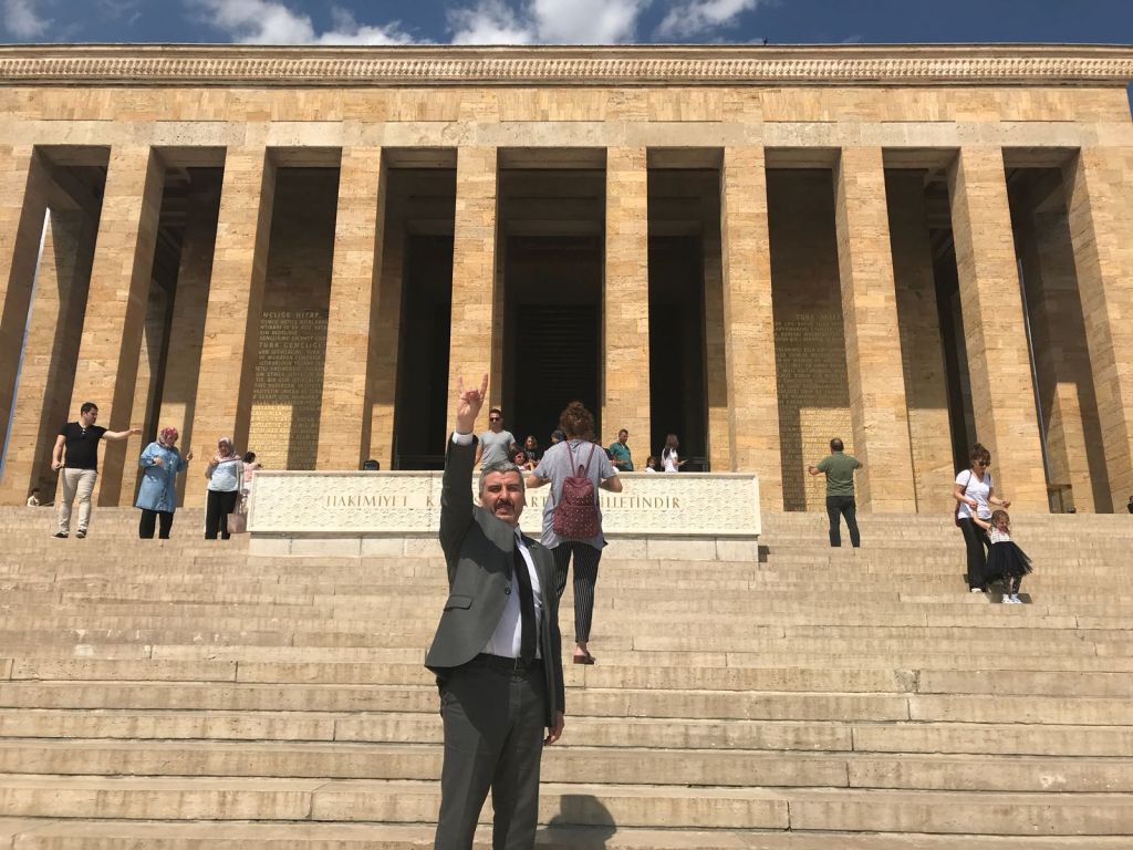 İLK DURAĞI ANITKABİR OLDU