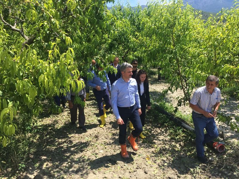 VALİ BARUŞ'TAN AFETZEDELERE ZİYARET