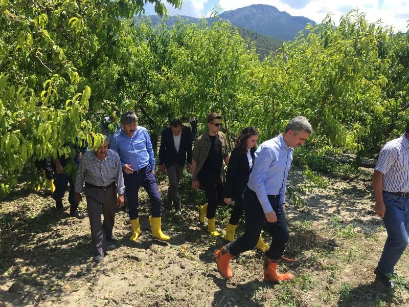 VALİ BARUŞ'TAN AFETZEDELERE ZİYARET