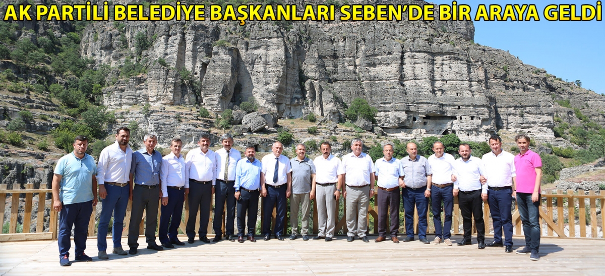 Ak Partili Belediye Başkanları Seben'de bir araya geldi