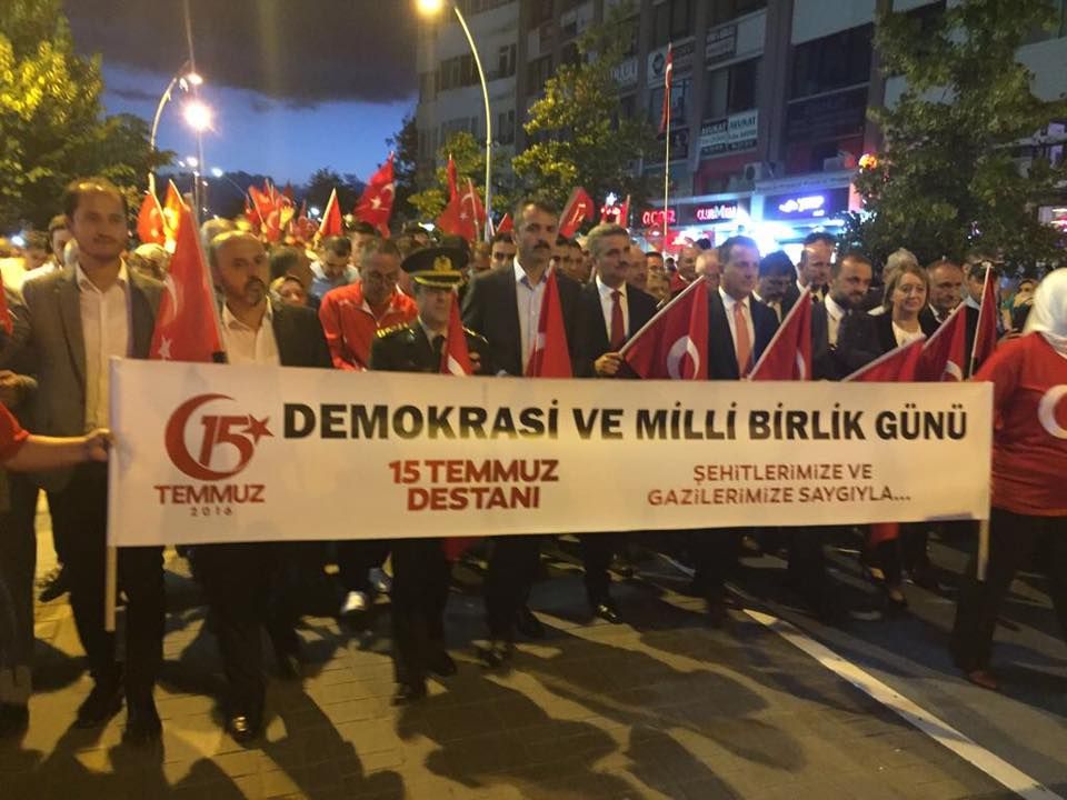 15 TEMMUZ'U UNUTMADIK VE UNUTTURMAYACAĞIZ!