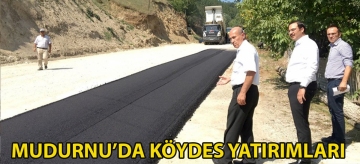 Mudurnu'da KÖYDES yatırımları