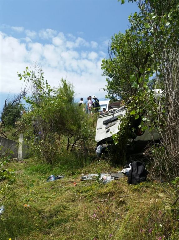 Suriyeliler Bolu'da kaza yaptı: 2 ölü, 13 yaralı