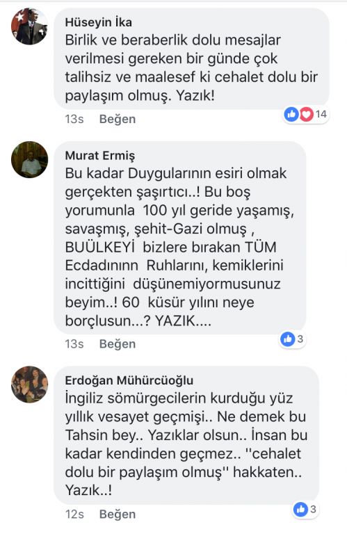 Bolu İl Özel İdare Eski Genel Sekreteri sosyal medya hesabından öyle bir mesaj attı ki; her kesimden tepki yağdı