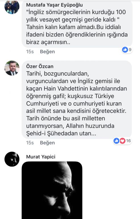 Bolu İl Özel İdare Eski Genel Sekreteri sosyal medya hesabından öyle bir mesaj attı ki; her kesimden tepki yağdı