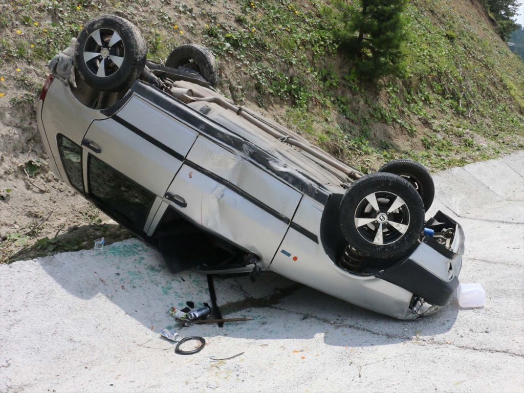 Bolu'da trafik kazası: 1 yaralı