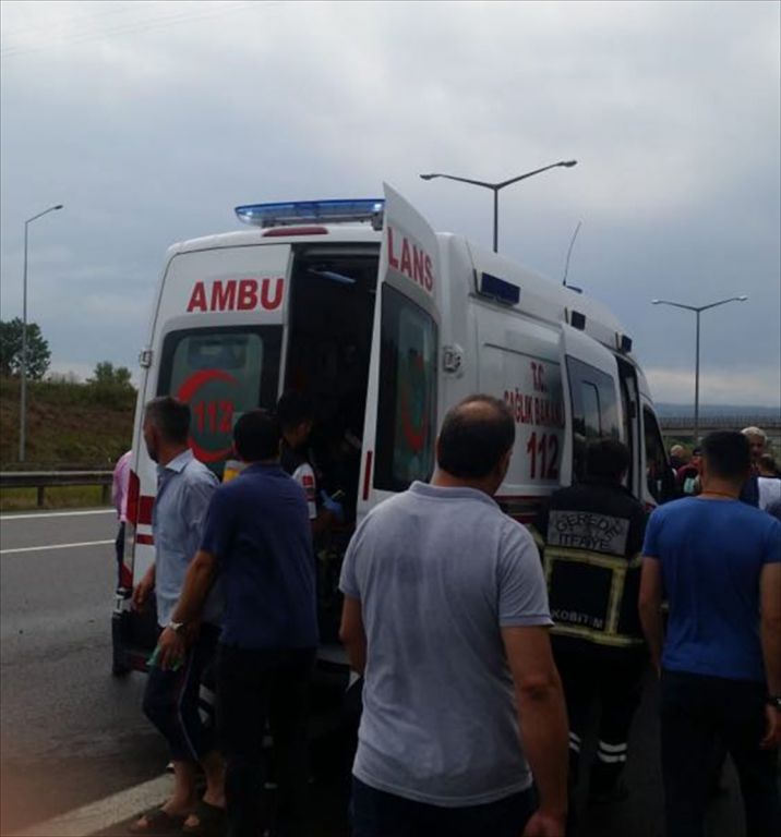 Gerede'de trafik kazası: 4 yaralı
