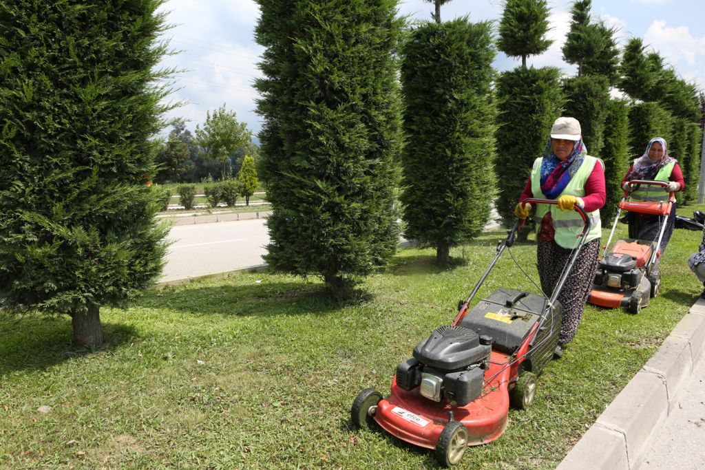 Gölcük yolu Bolu Belediyesi ile güzelleşiyor