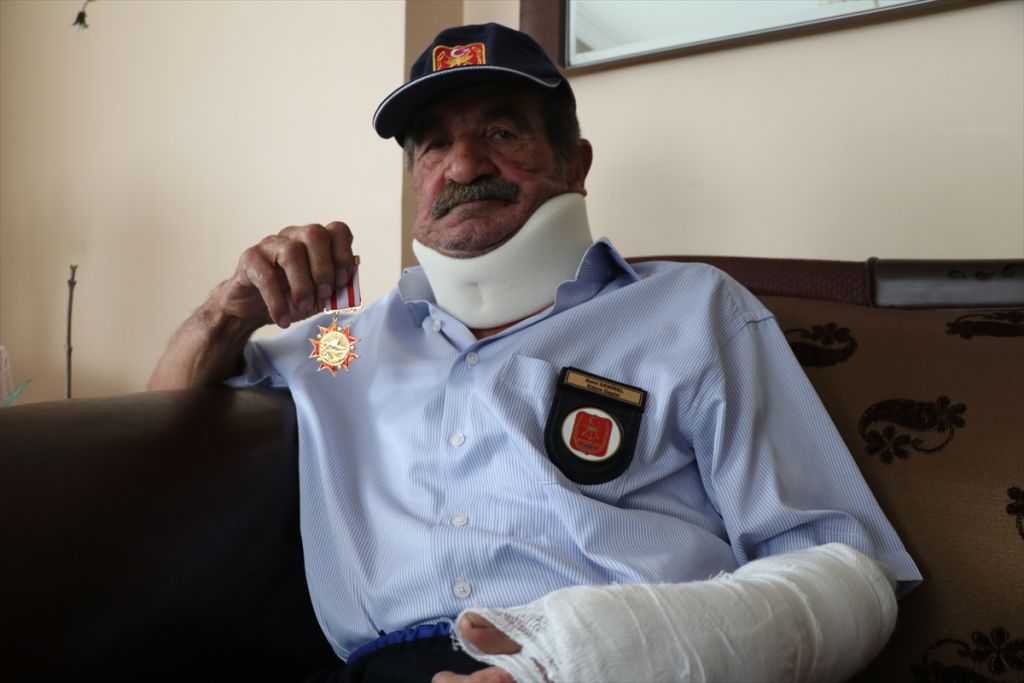 Kıbrıs gazisine darp iddiası