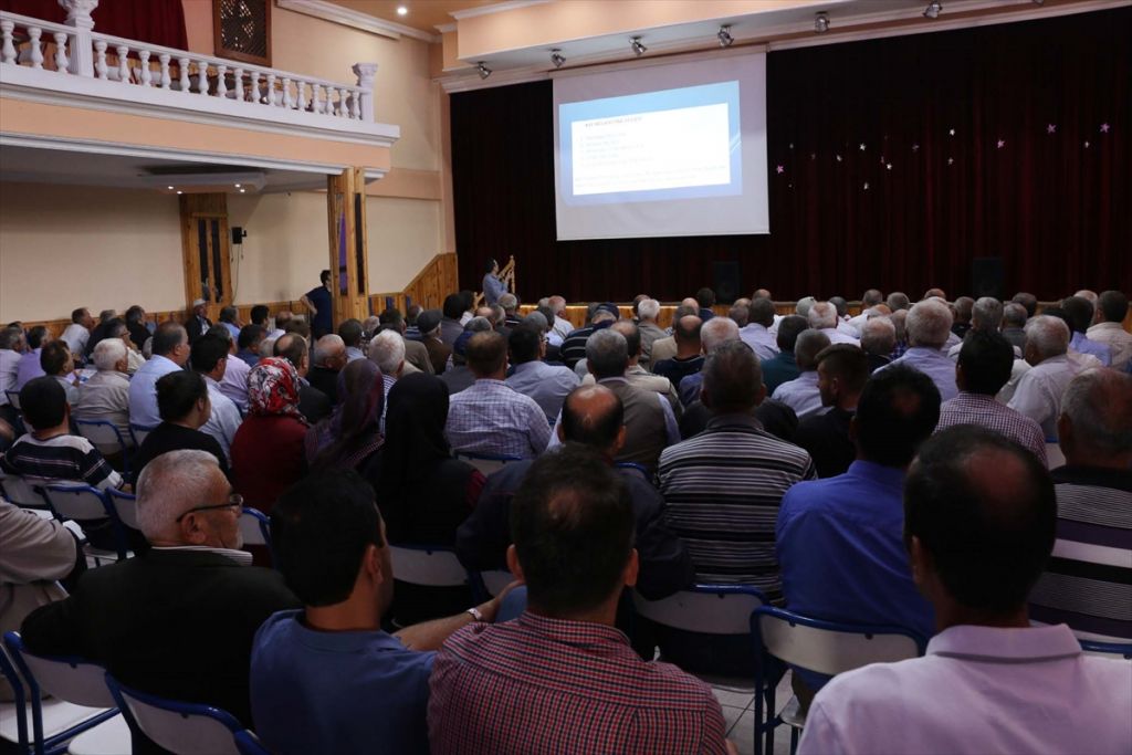 Muhtarlara imar barışı anlatıldı