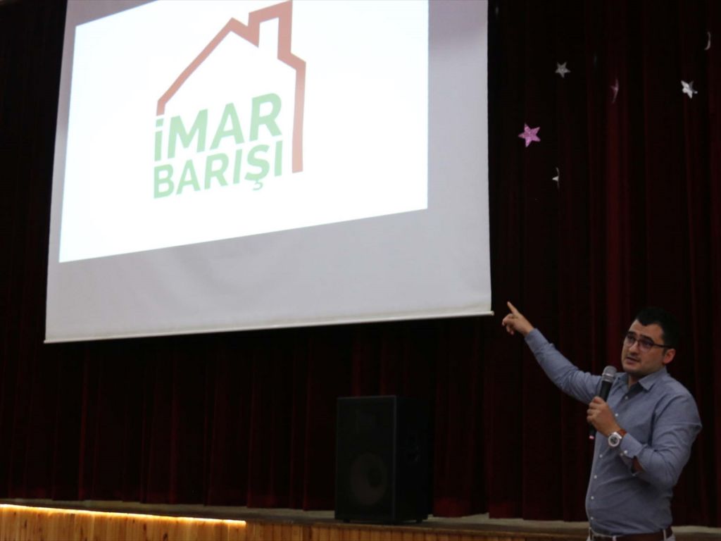 Muhtarlara imar barışı anlatıldı