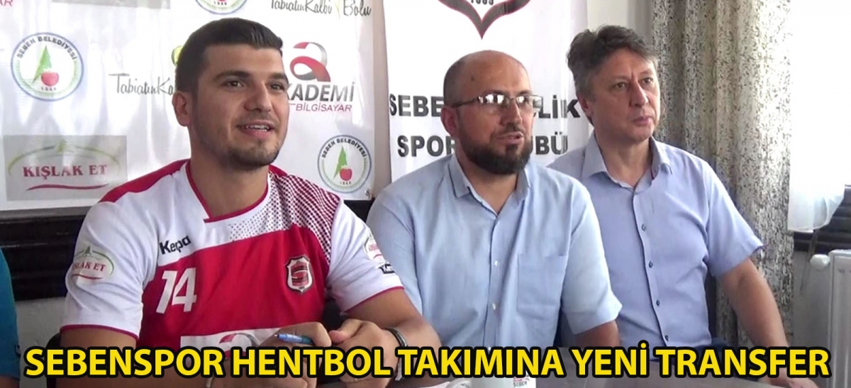 Sebenspor hentbol takımına yeni transfer