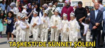 Taşkesti'de sünnet şöleni