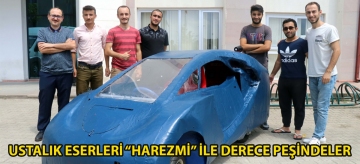 Ustalık eserleri "Harezmî" ile derece peşindeler