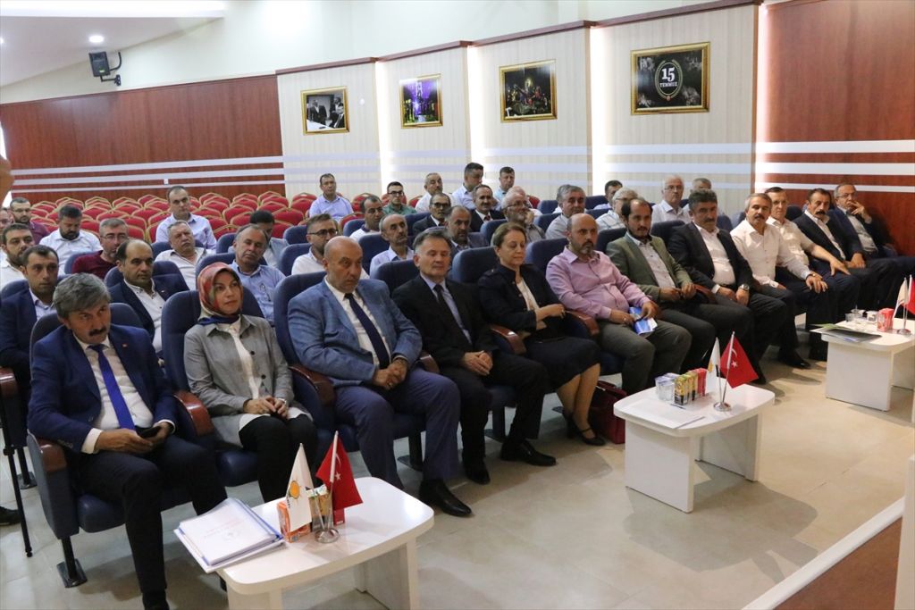 AK PARTİ YEREL YÖNETİMLER İSTİŞARE VE DEĞERLENDİRME TOPLANTISI