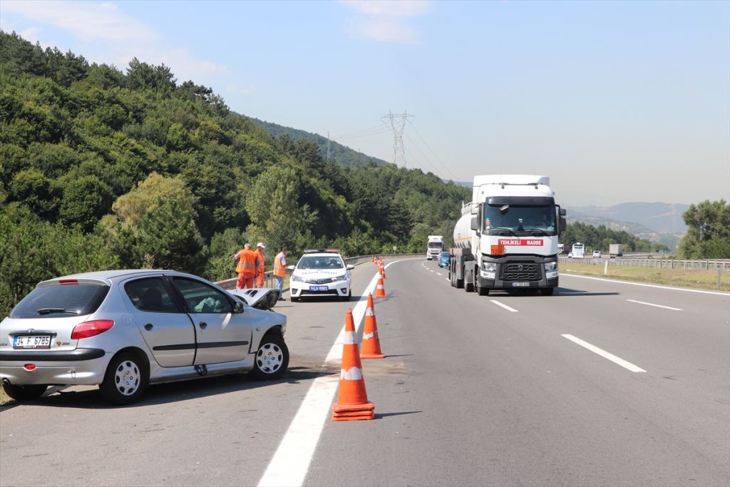Anadolu Otoyolu'nda bayram yoğunluğu