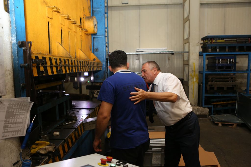 Başkan Yılmaz teşekkür ziyaretlerine devam ediyor