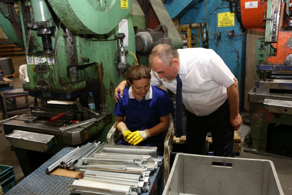 Başkan Yılmaz teşekkür ziyaretlerine devam ediyor