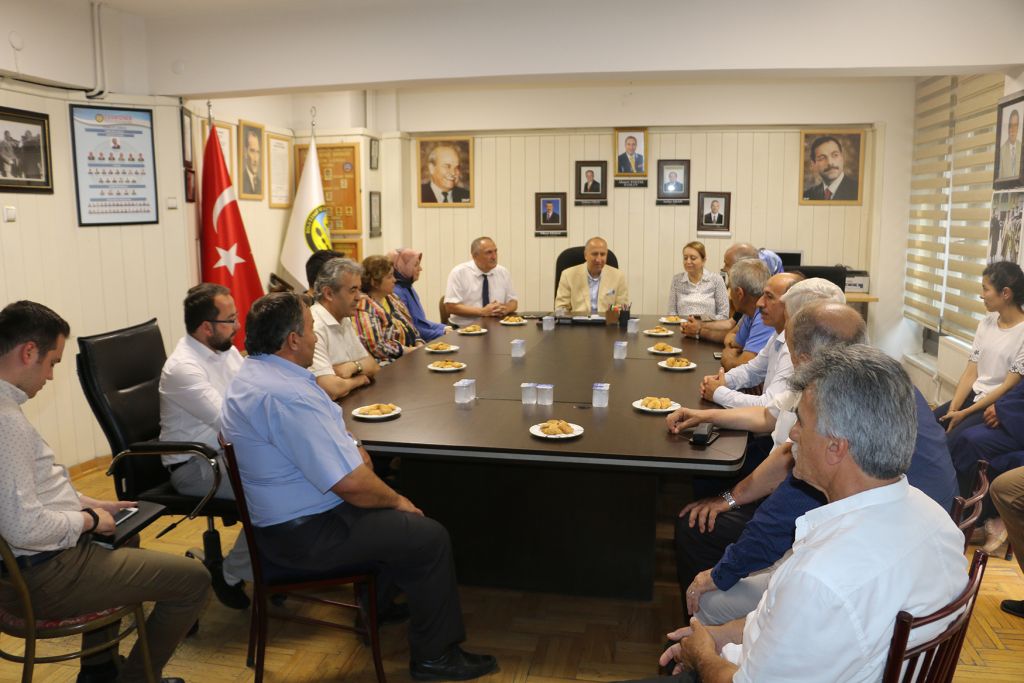 Başkan Yılmaz teşekkür ziyaretlerine devam ediyor