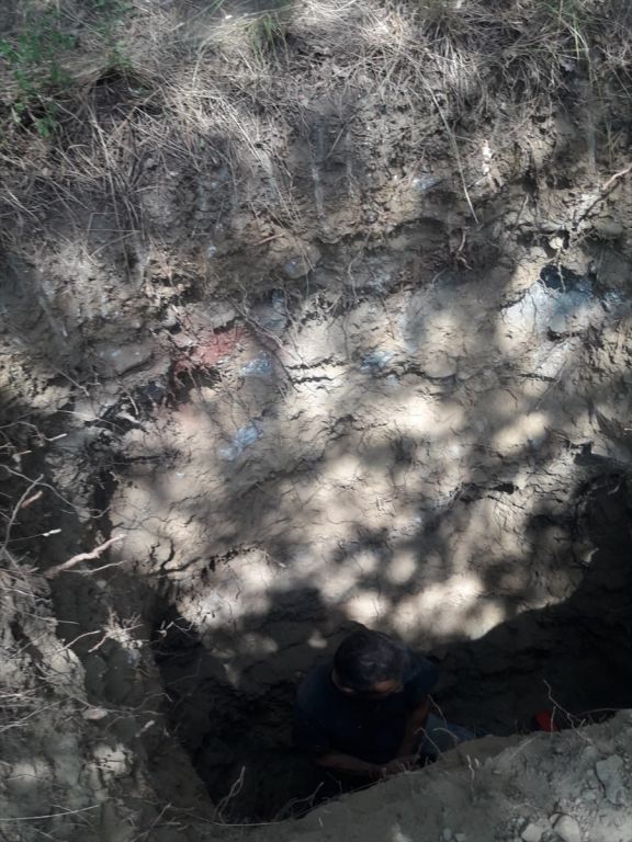 Bolu'da kaçak kazı operasyonu