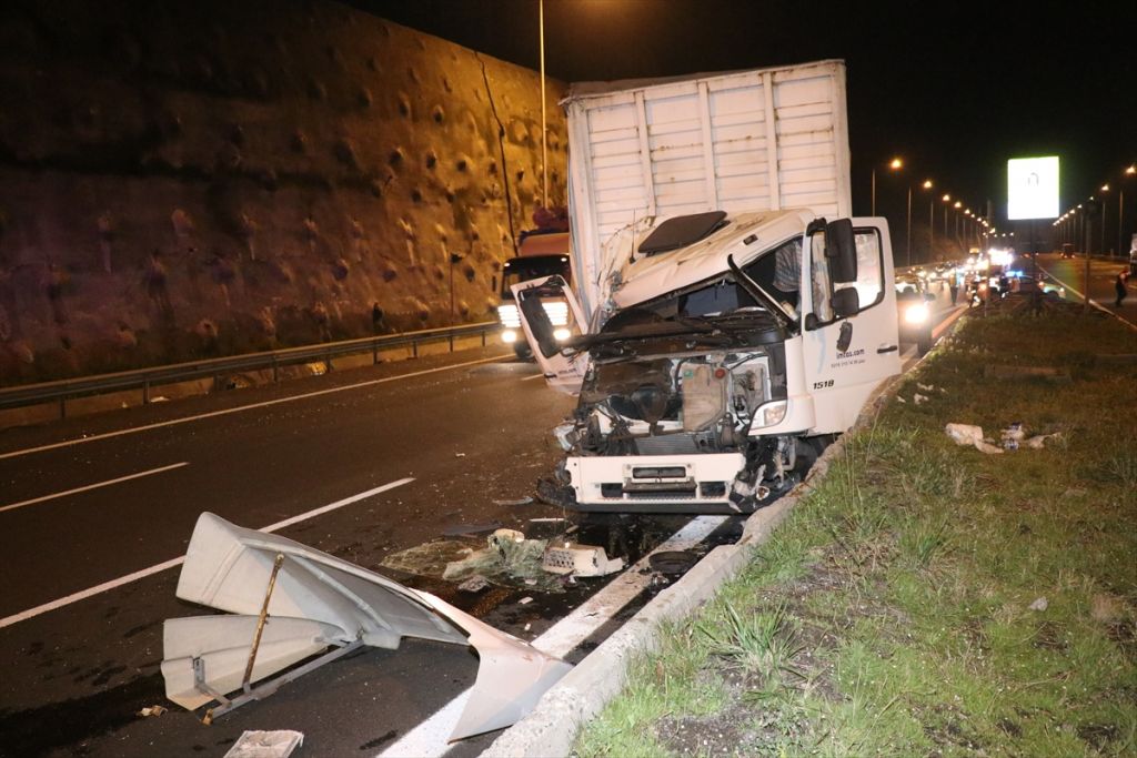 Bolu'da trafik kazası: 1 yaralı
