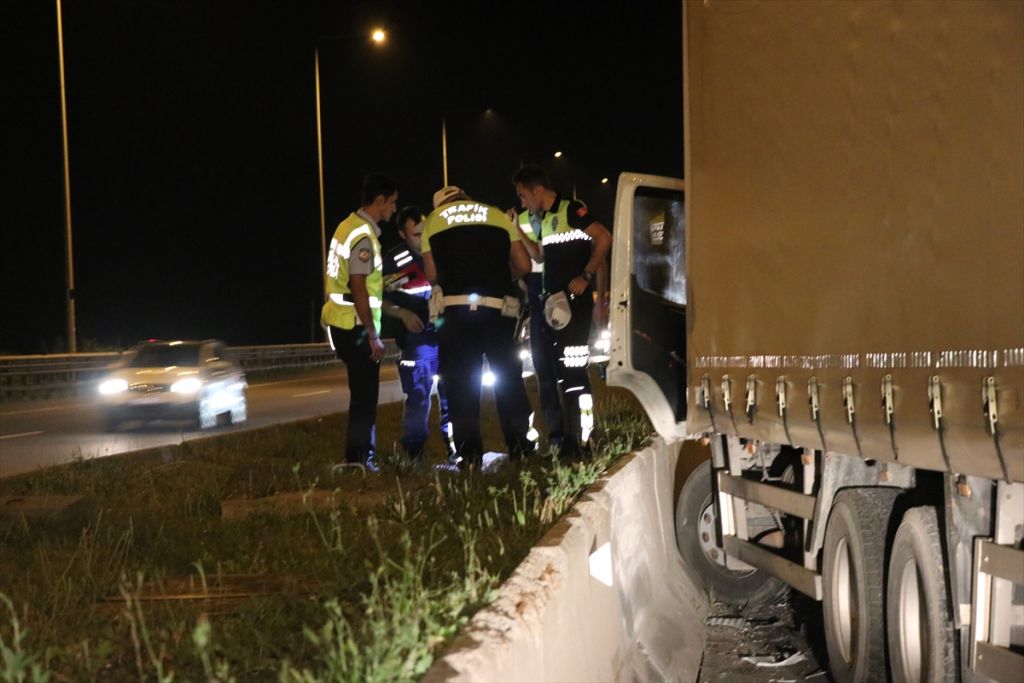 Bolu'da trafik kazası: 1 yaralı