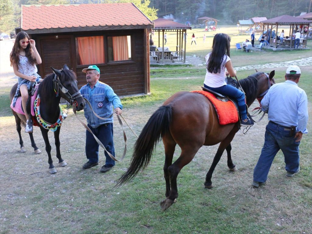 Bolu'daki tabiat parklarında ziyaretçi yoğunluğu