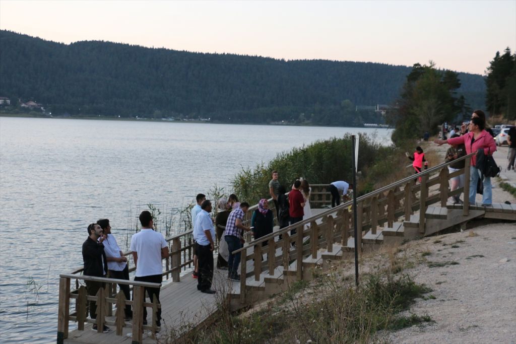 Bolu'daki tabiat parklarında ziyaretçi yoğunluğu