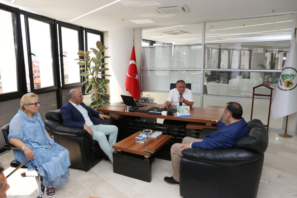 Karate Federasyonu Başkanı Delihasan'dan Bolu Belediye Başkanı Yılmaz'a ziyaret