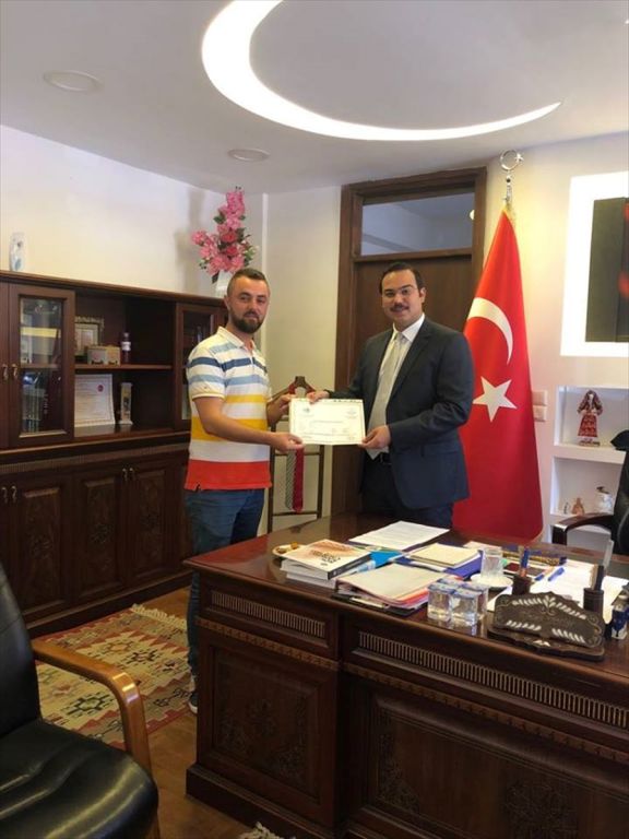 Mudurnu'da 47 kişiye avcılık belgesi verildi