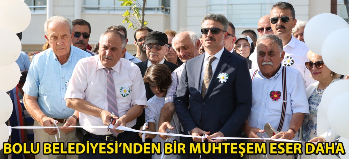 Bolu Belediyesi'nden bir muhteşem eser daha